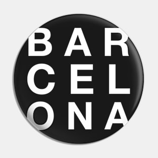 BARCELONA Pin