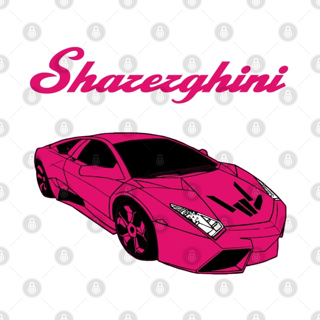 sharerghini pink by NewMerch