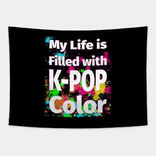 My Life is Filled with K-POP Color! Tapestry