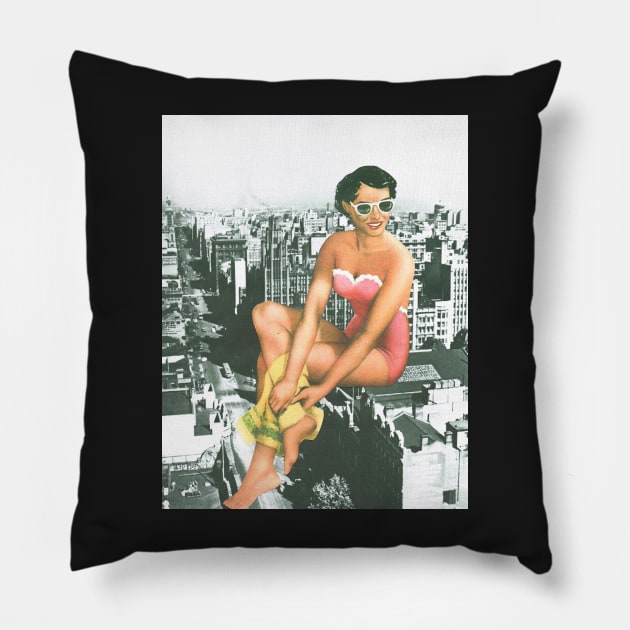 Summer dreams Pillow by superwhoart