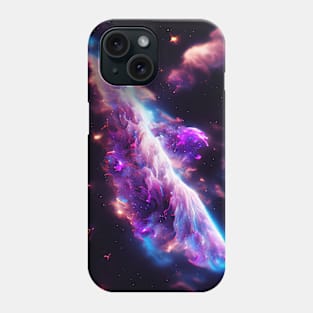 Winged Nebula Fantasia Phone Case