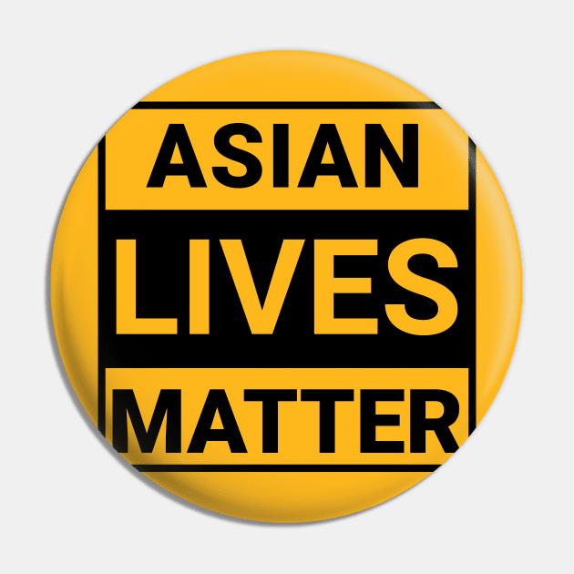 Asian Lives Matter Pin by Vanilla Susu