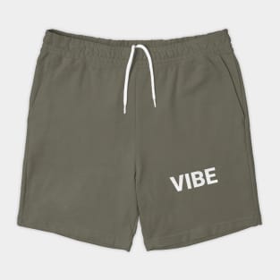VIBE - Bold Typography Design Dark Shorts