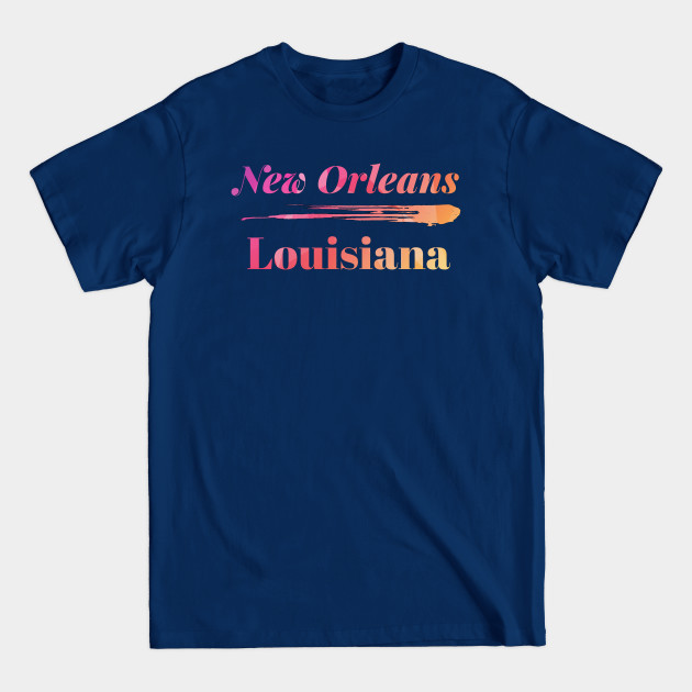 Disover New Orleans Louisiana Low Poly - New Orleans - T-Shirt