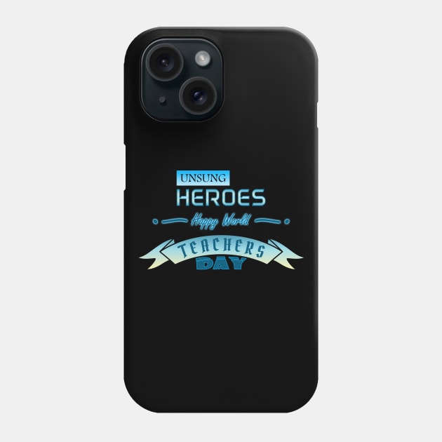 Unsung Heroes Phone Case by SanTees