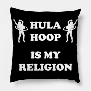 Hula-Hoop Dance Gift Hullern Huller Pillow