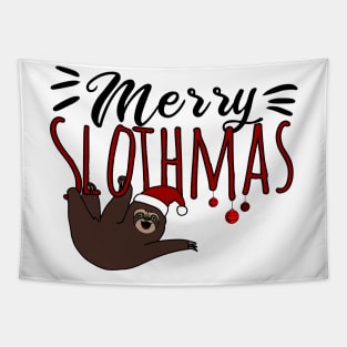 Merry Slothmas Tapestry