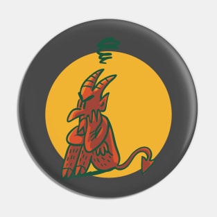 red devil Pin