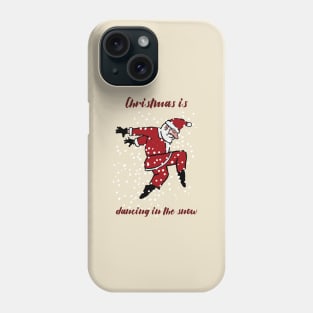 Dancing in the Snow - 5 Phone Case