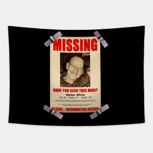 Breaking Bad Missing Sign Tapestry