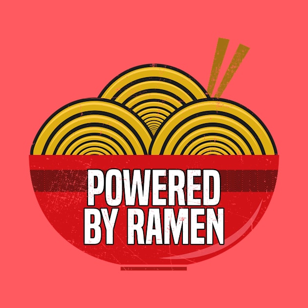 Powered By Ramen Kawaii Japanese Food by dconciente