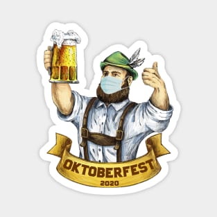 Oktoberfest 2020 Pandemic Edition Magnet