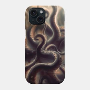 Spooky tentacles pattern Phone Case