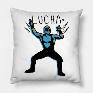 LUCHADOR#28 Pillow