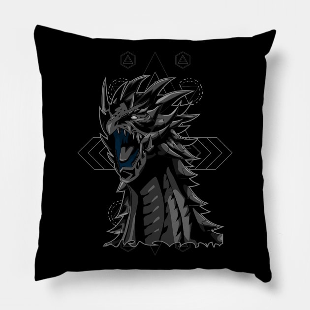 dragon knight Pillow by SHINIGAMII