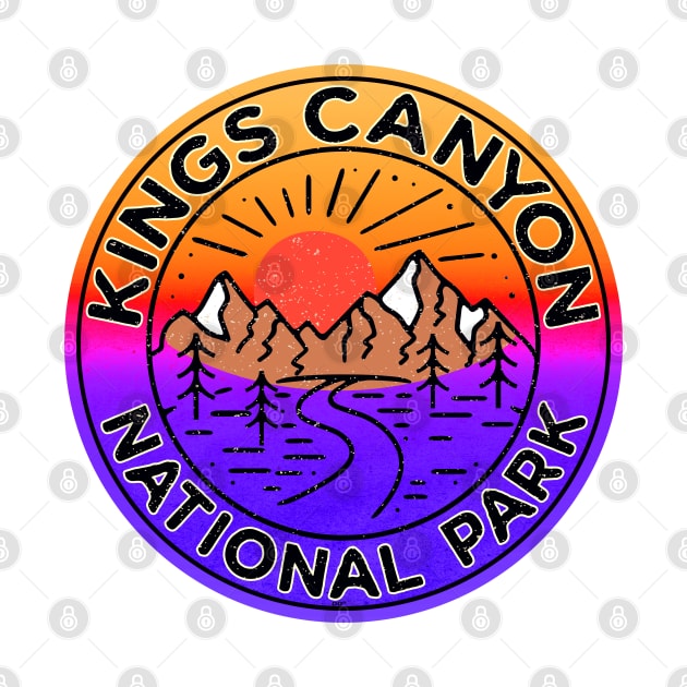 Kings Canyon National Park California Mountains Laptop by TravelTime