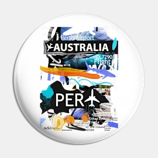 PER Perth Australia airport Pin