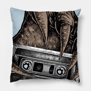 drawing cassette tape Pillow