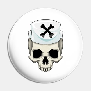 Skull Nurse Pin