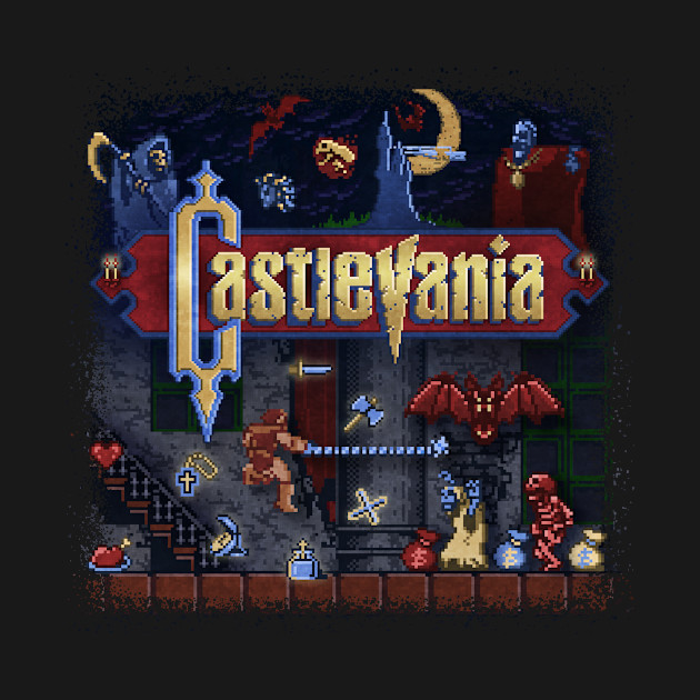 Vania Castle - Castlevania - T-Shirt