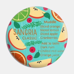 Sangria Pin