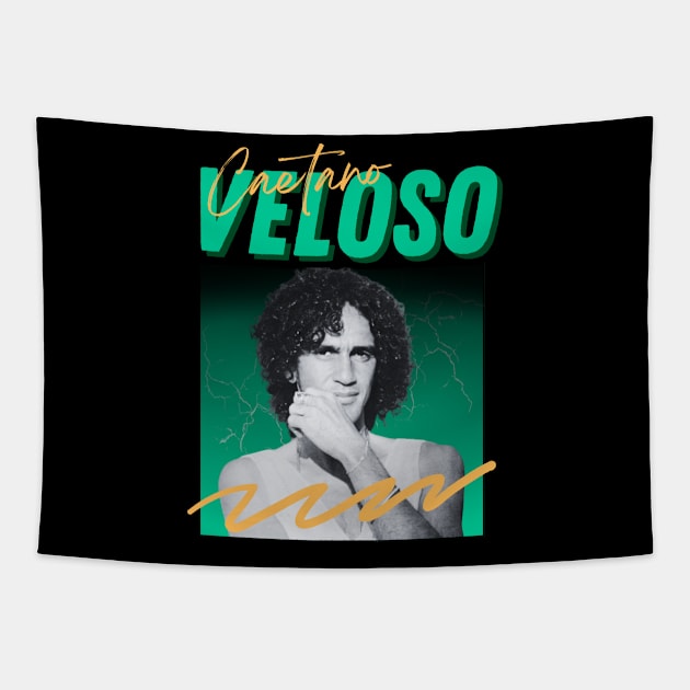 Caetano veloso***original retro Tapestry by OtakOtak