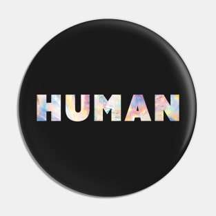 Human Light Crystal Pin