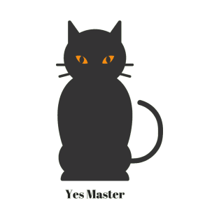 Yes Master - Cat Slave T-Shirt