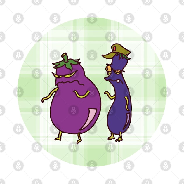 Evil Eggplants by VinylPatch