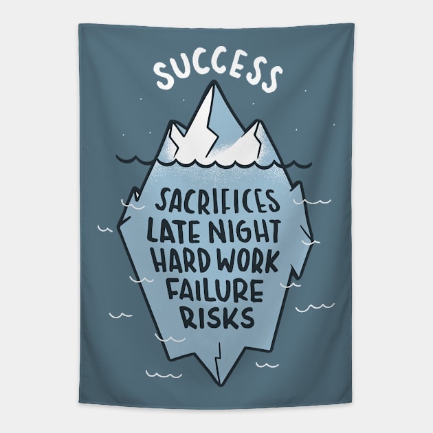 SUCCESS ICEBERG QUOTE Tapestry by GoshaDron