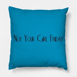 Film Noir Feminism Pillow