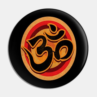 Spiritual Om Mantra Pin