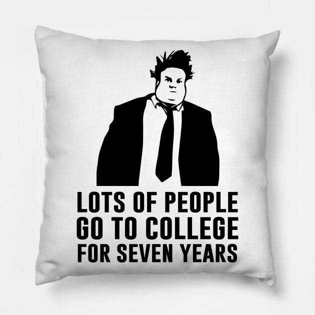 Chris farley Pillow by sandyrm