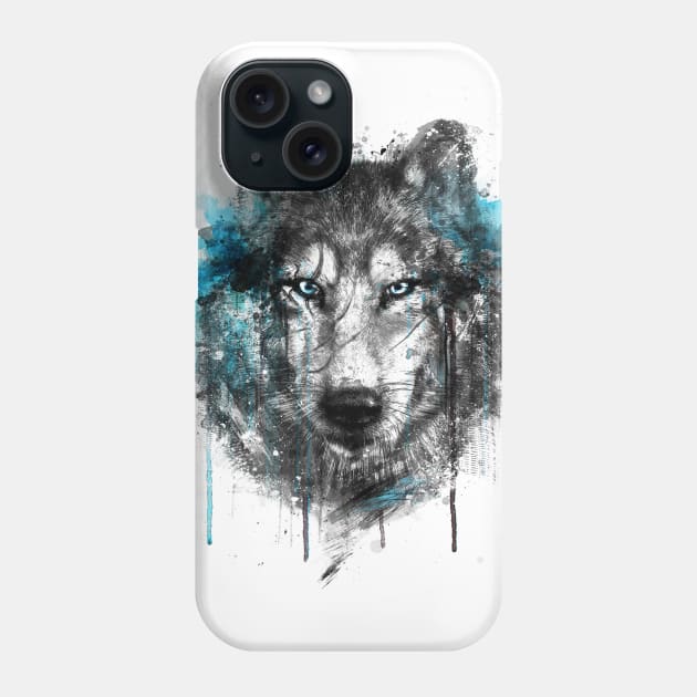 Alpha Wolf Phone Case by Cyberframe