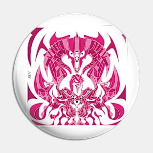 pink orc nazgul and balrog ecopop knights of the dark realm Pin