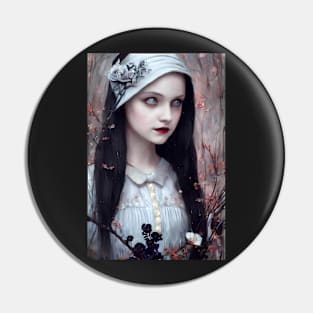 Goth Girl 4 Pin