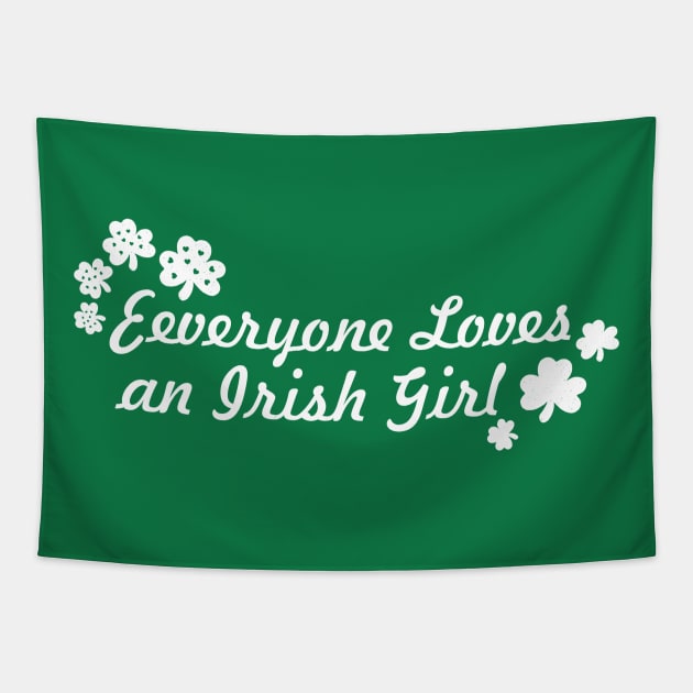 St patrick girl Tapestry by Amberstore