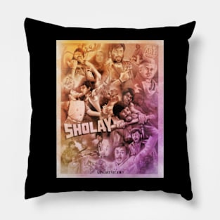 Sholay Artwork Pillow