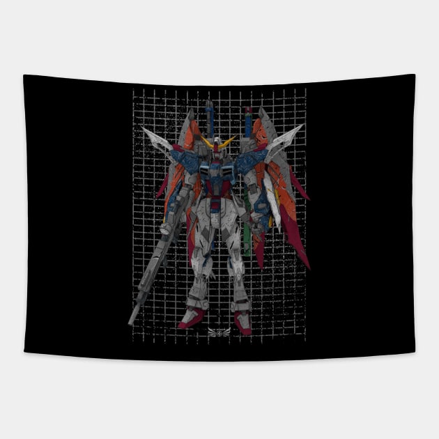 ZGMF-X42S Destiny Gundam Tapestry by gblackid