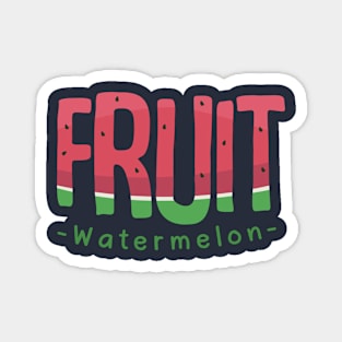 font from watermelon Magnet