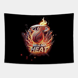 Miami Heat - BRING THE HEAT Tapestry