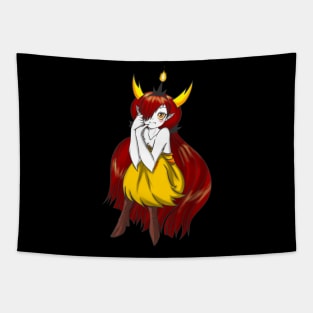 PERFECT-T H I C C-DEMON GODDESS HECKAPOO Tapestry