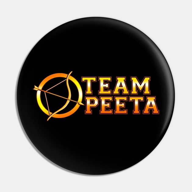 Team Peeta Pin by Boots