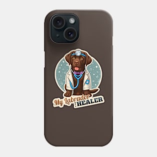 Doctor Labrador Retriever Phone Case