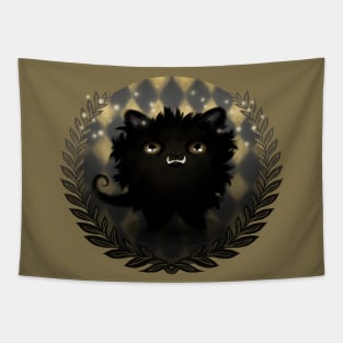 Gremlin kitty Tapestry