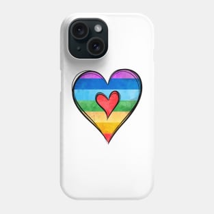 Pride Heart Phone Case