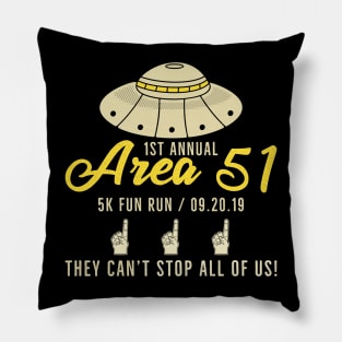 Area 51 Fun Run Pillow