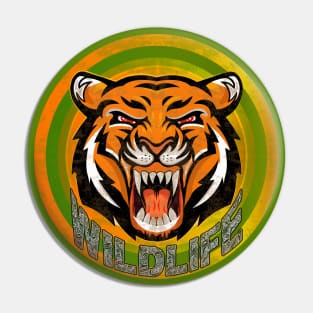 Tiger King in Wildlife Pin