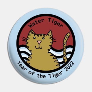 Year of the Tiger 2022 Water Tiger Pin