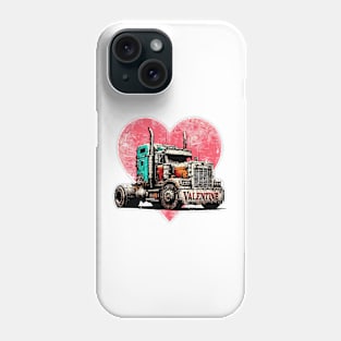 Valentine truck Phone Case